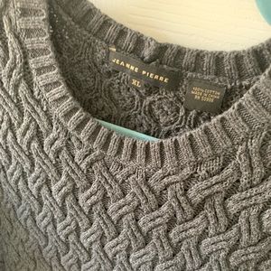 Jean Pierre gray sweater